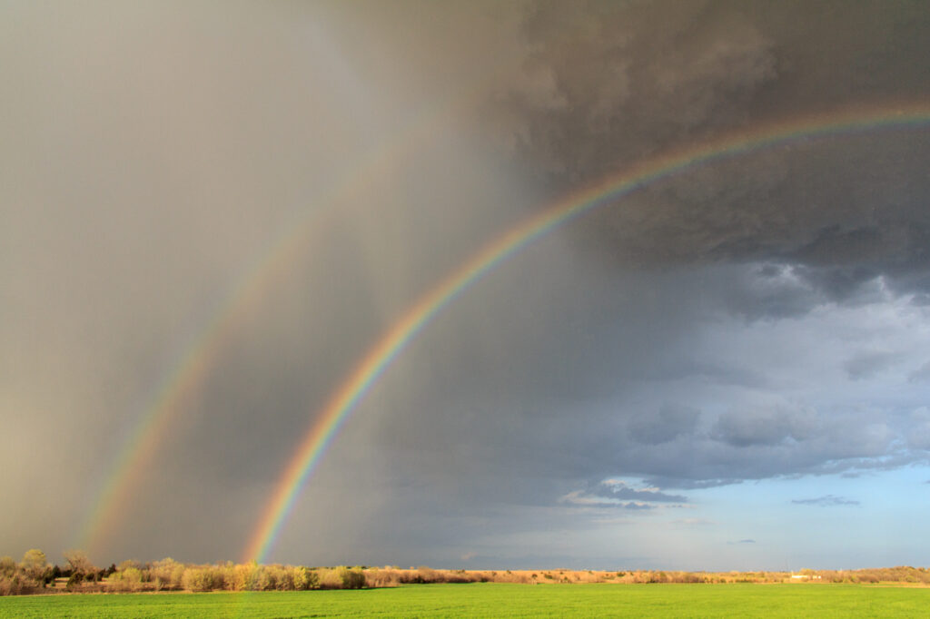 Rainbow near Mulhall