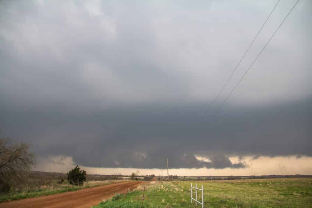 Beefy wall cloud