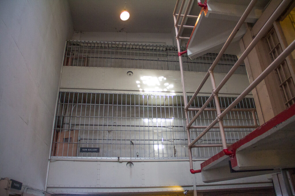 Gun Gallery in Alcatraz