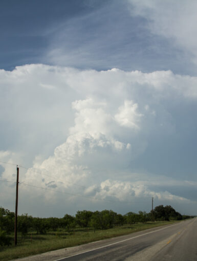 Supercell updraft