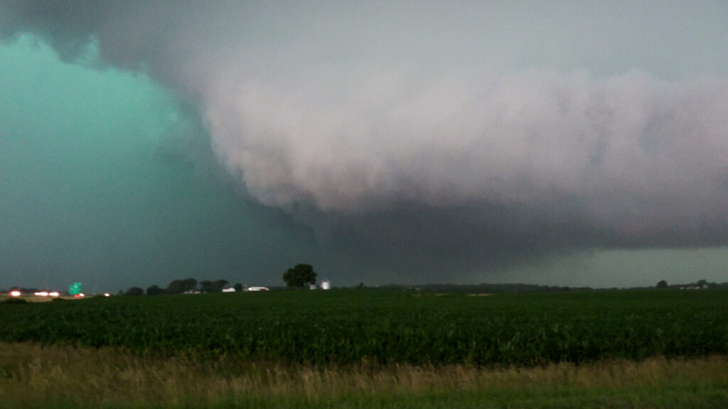 Eddyville Iowa Intense Inflow