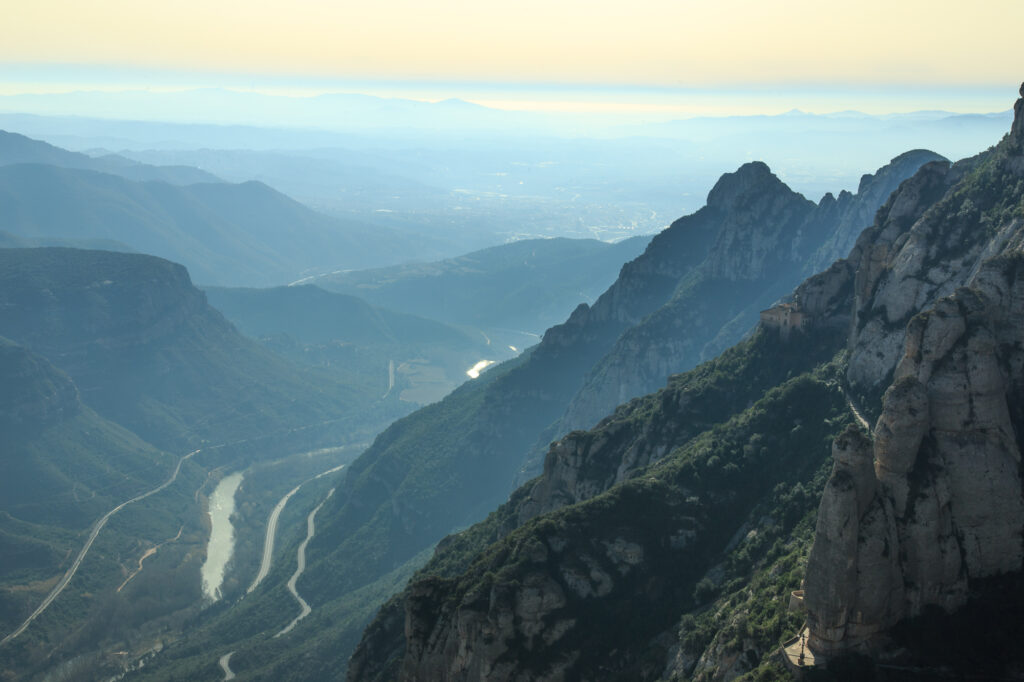 Looking towards Barcelona