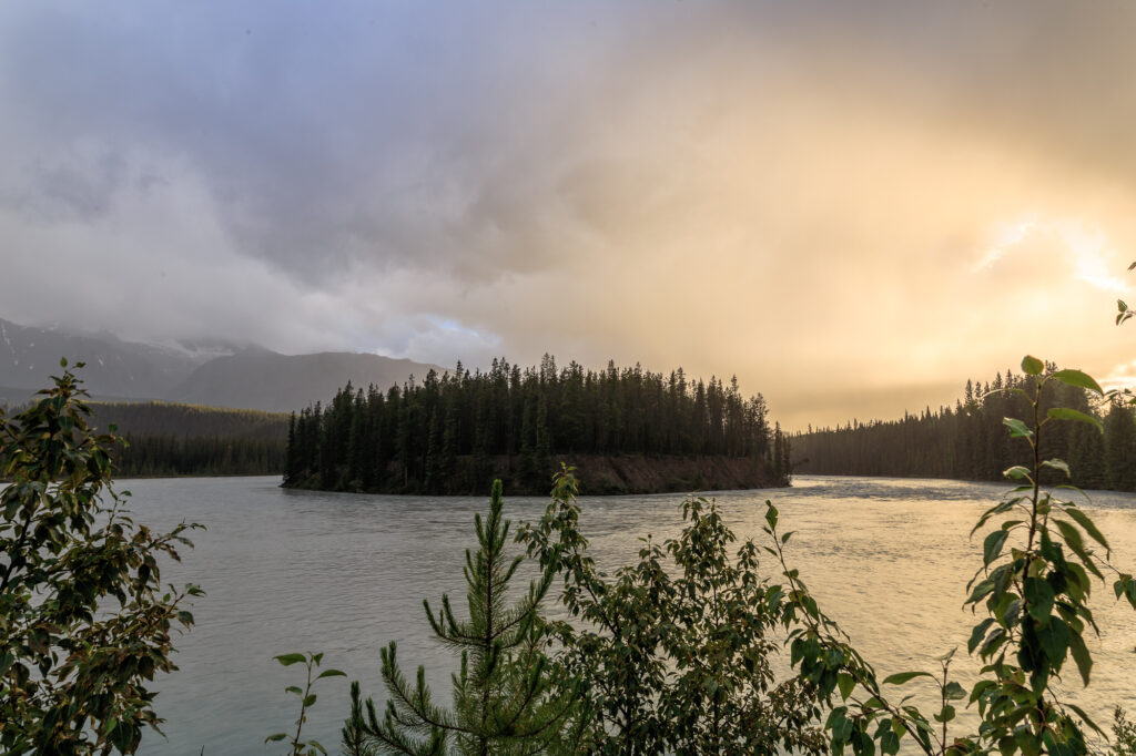 Athabasca River Bend