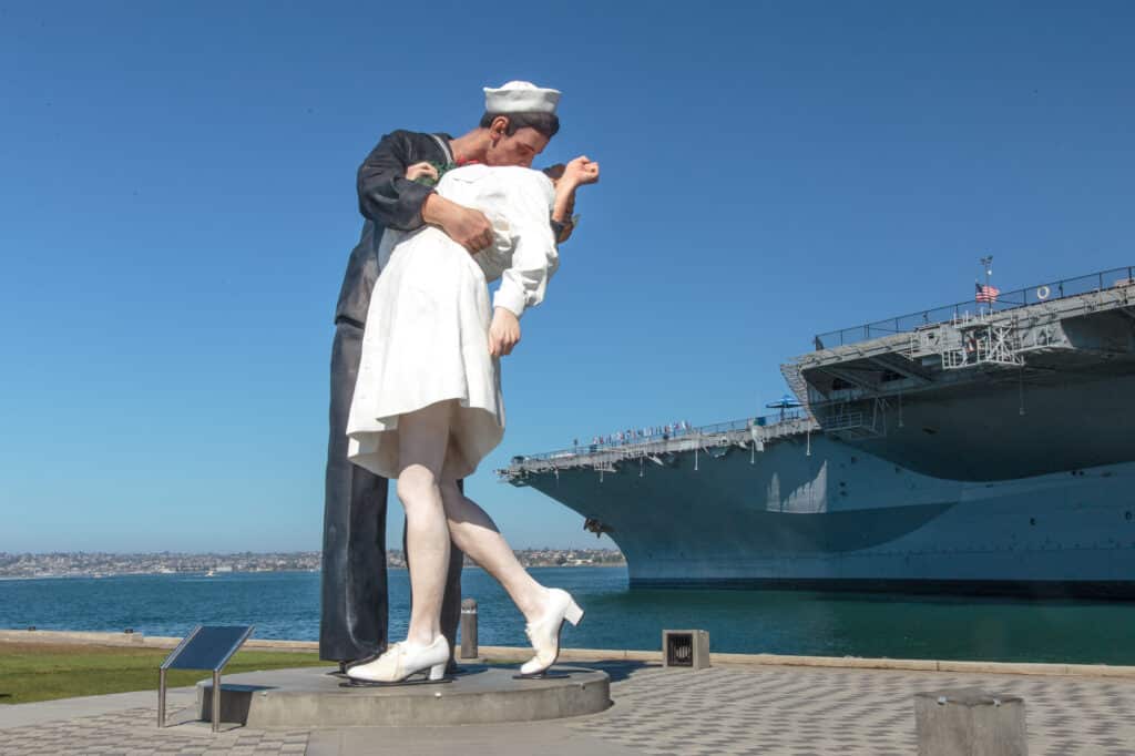 Unconditional Surrender Statue