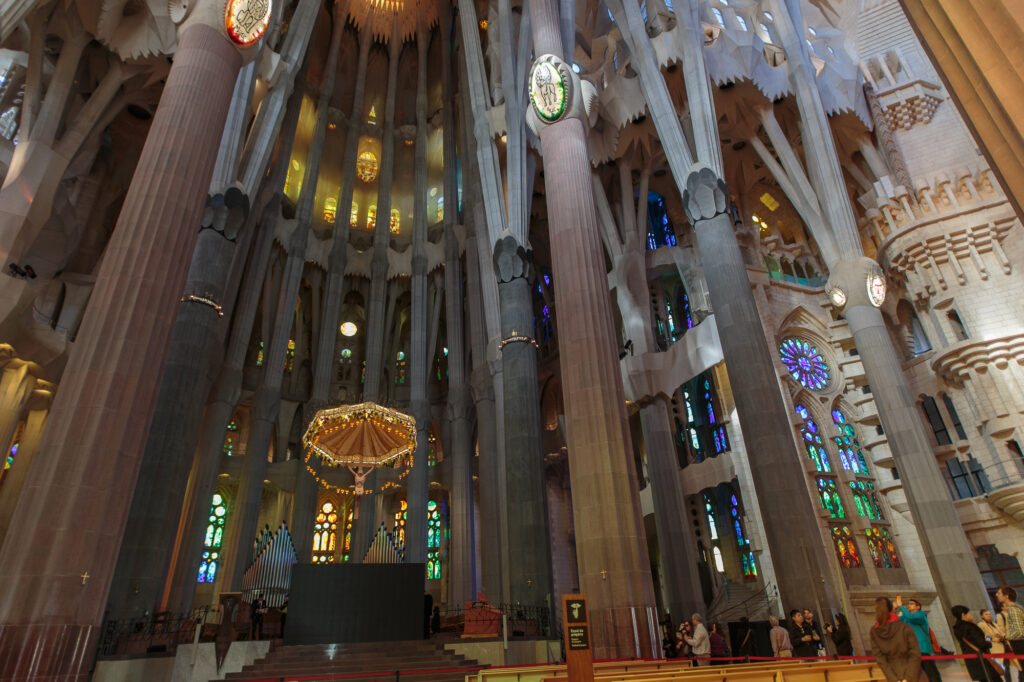 Inside Sagrada Familia