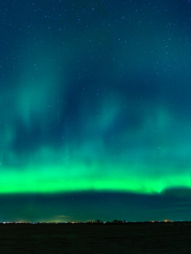 Northern Lights over Calgary