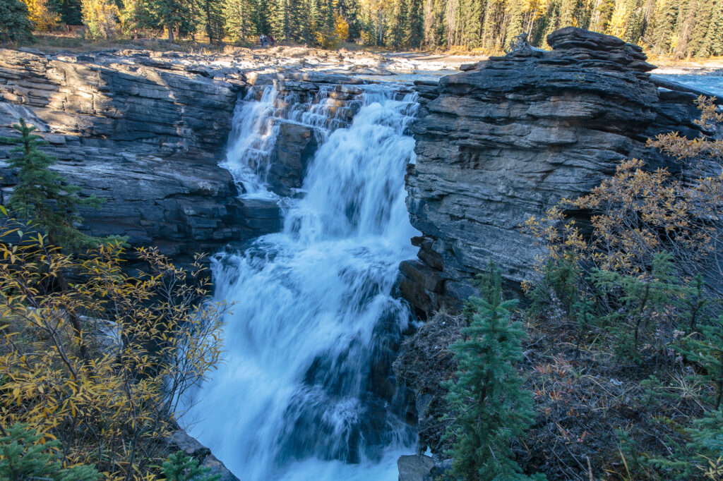 Athabasca Falls in Jasper National Park, Alberta, Canada