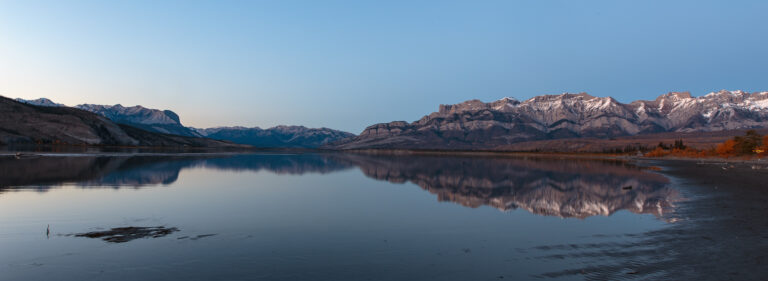 Jasper Lake in Jasper National Park