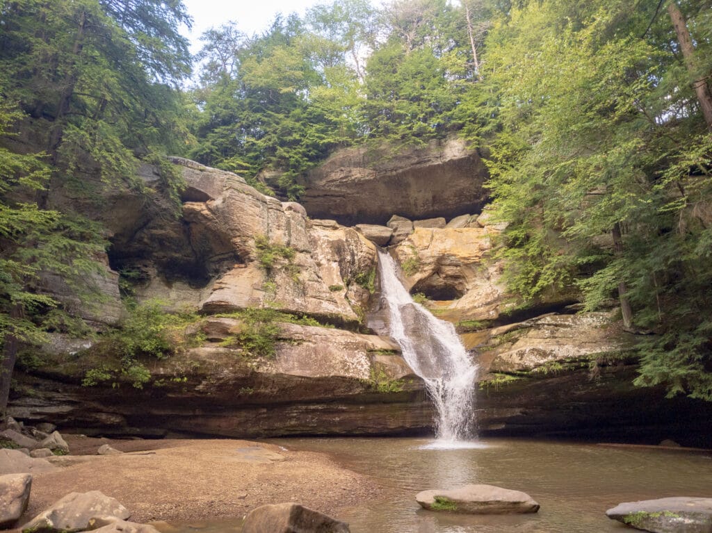 Cedar Falls in Hocking Hills State Park