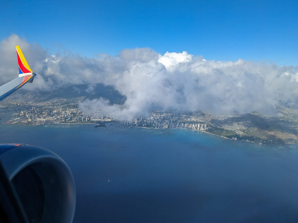 Waikiki Beach on Departure