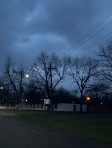 Storm rolls into Valliant Oklahoma