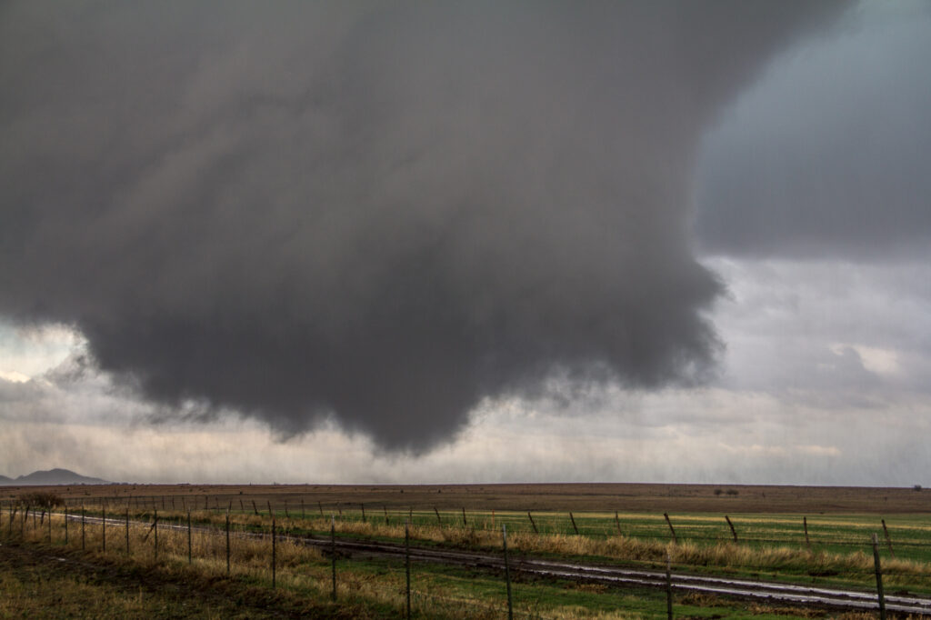 Tornado near Cooperton