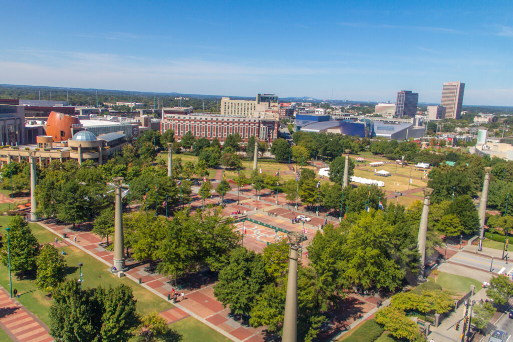 View from SkyView Atlanta