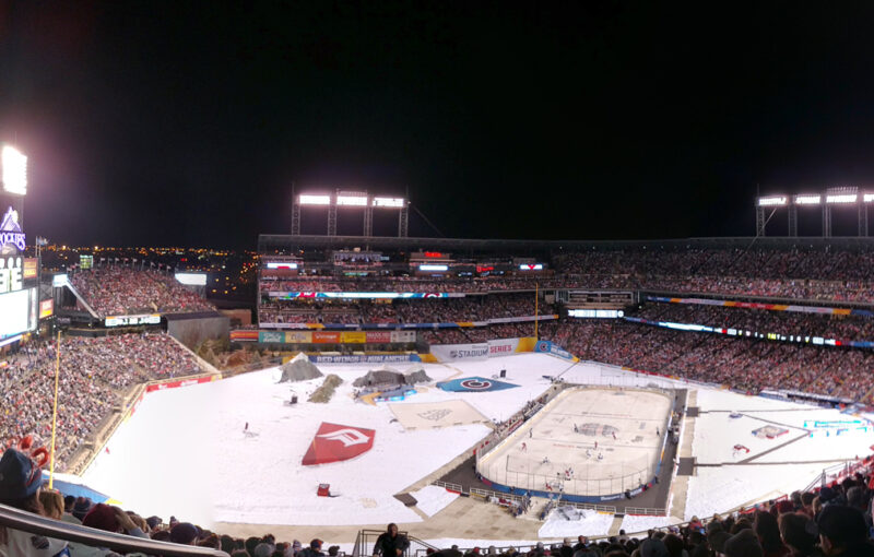 NHL Stadium Series Pano in Denver