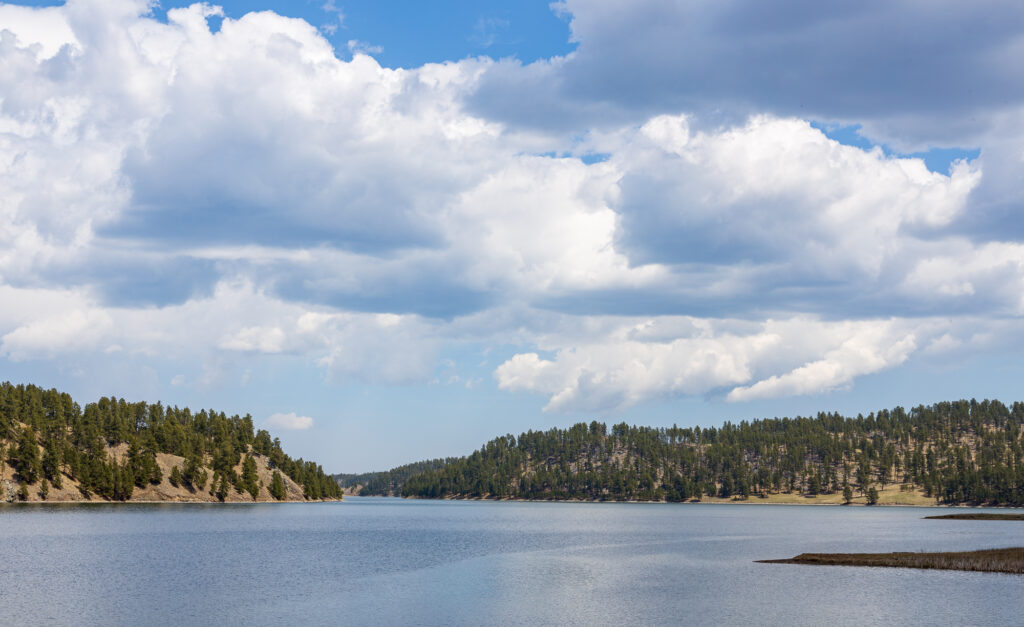 Overlooking Deerfield Lake