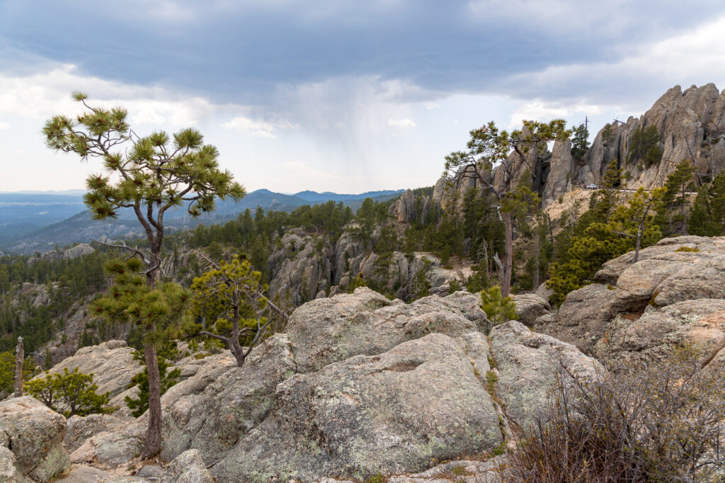 Storm over Needles