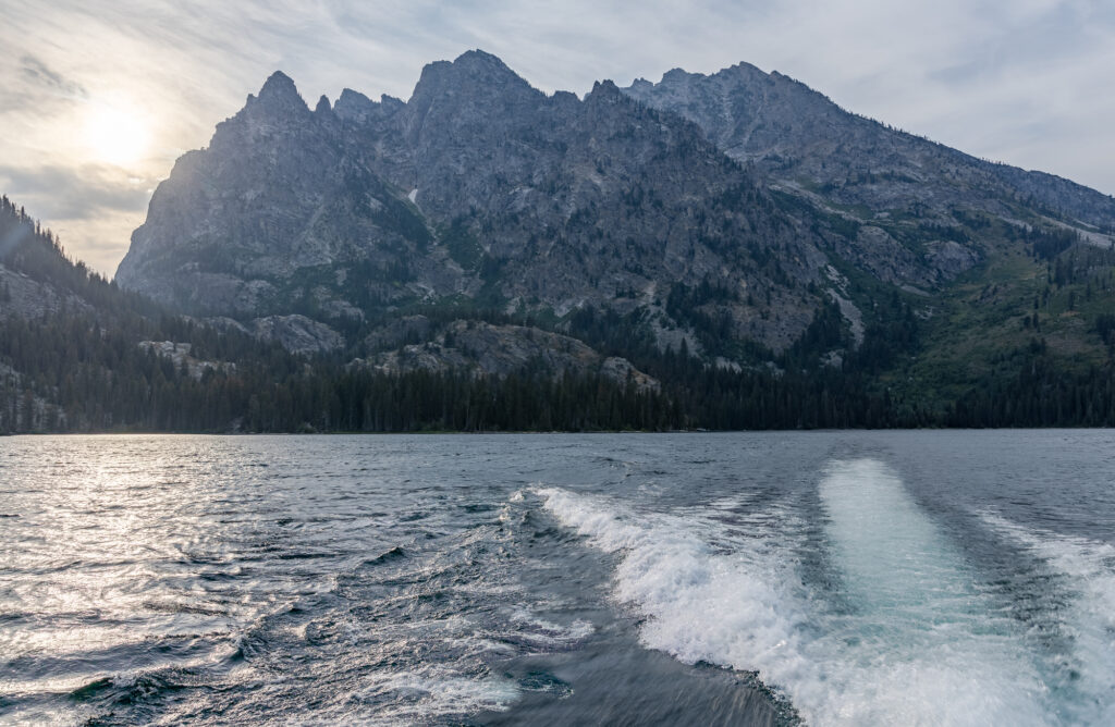 Boat Ride across Jenny Lake