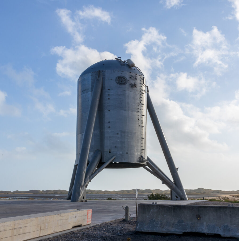 Starhopper at Starbase