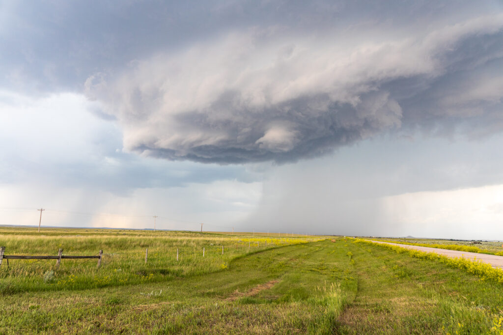 Supercell west of Buffalo SD